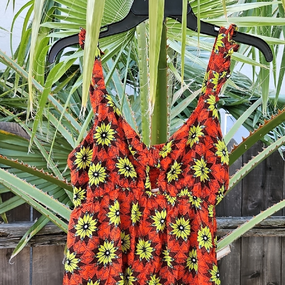 Vibrant Floral Sundress